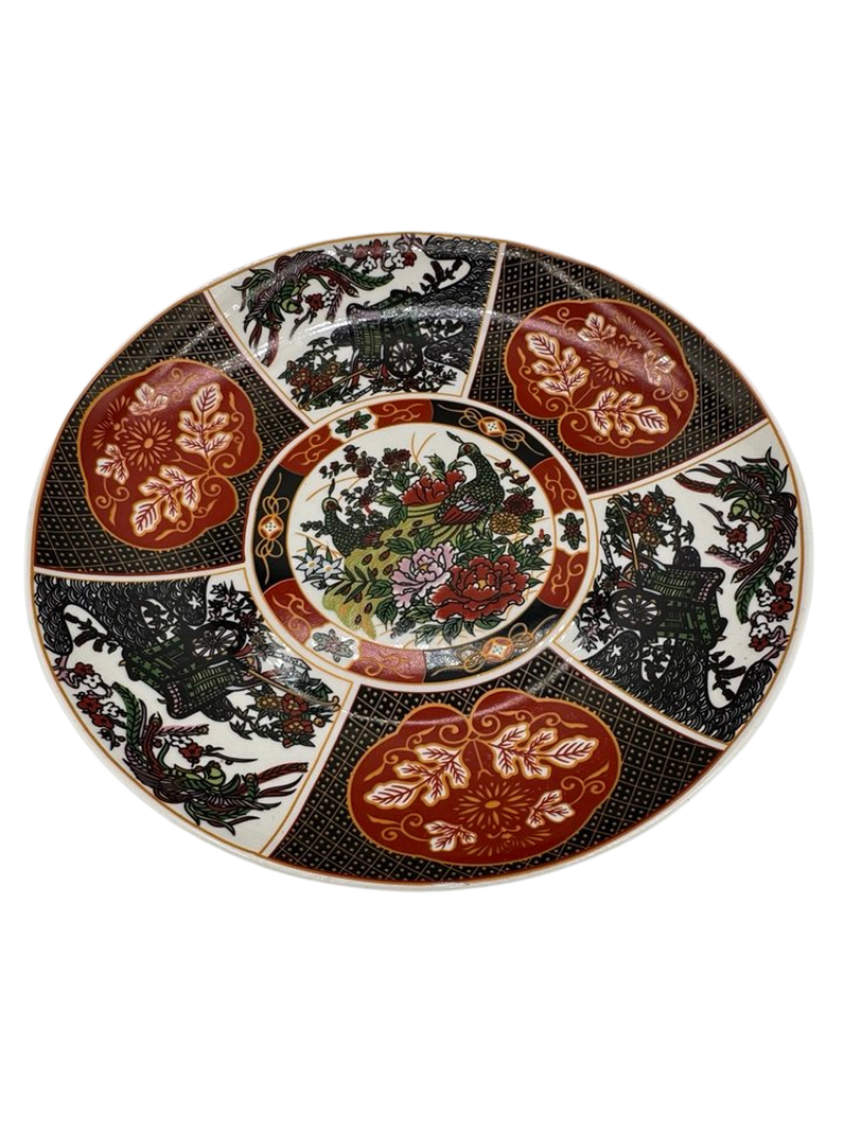 Piatto in ceramica Tous grande con motivo in stile arabo Taus