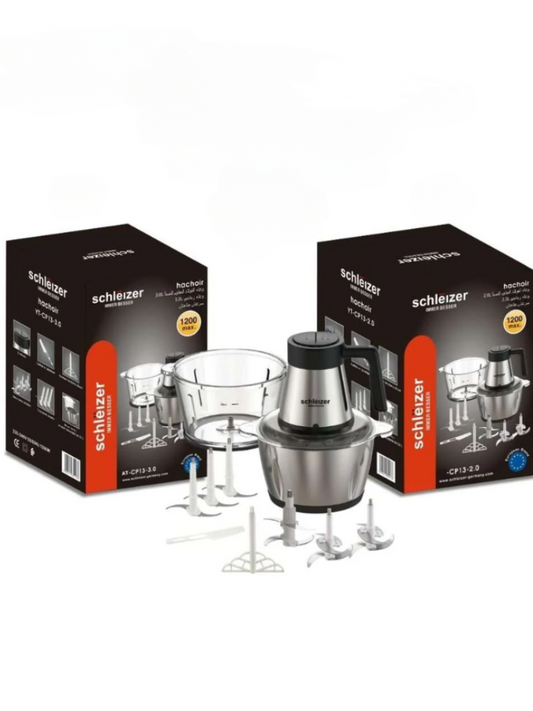 Tritatutto Hachoir Elettrico 3L 4 Lame In Acciaio Inox