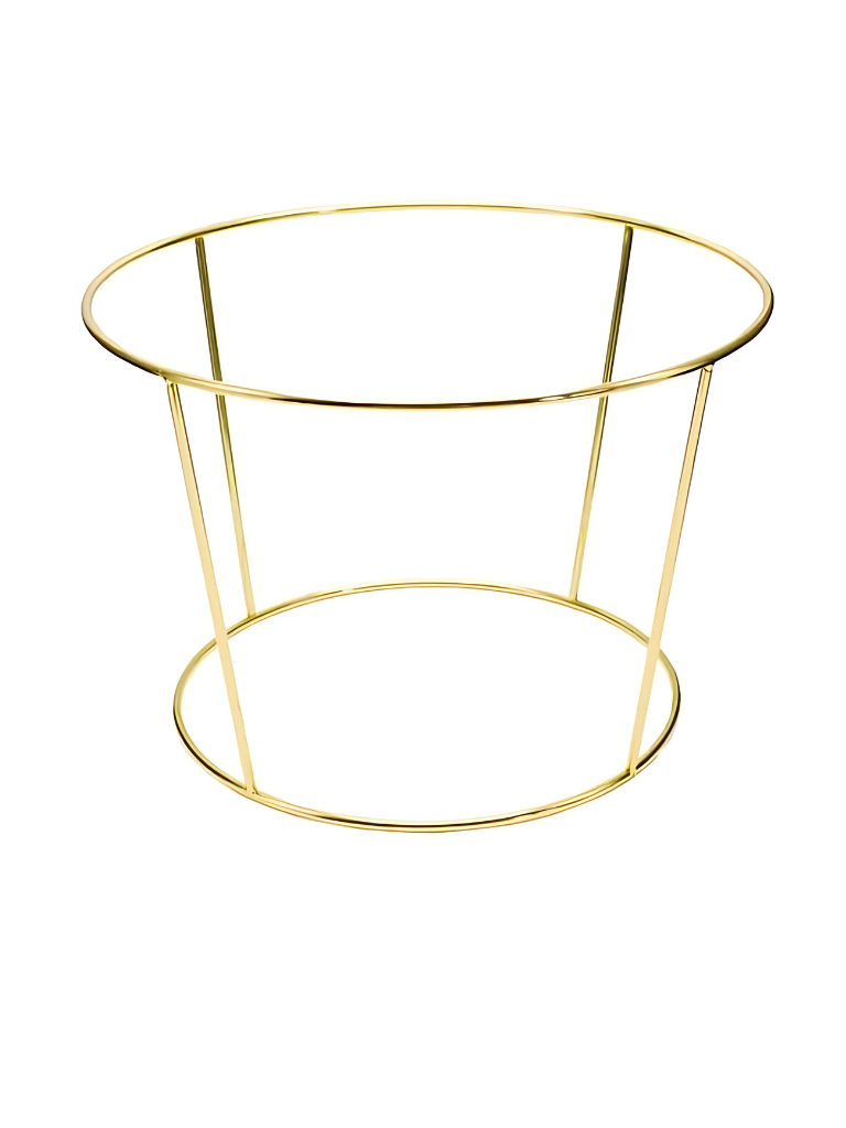 PORTA PIATTI-IN ACCIAIO INOX-RESISTENTI-GOLD/SILVER