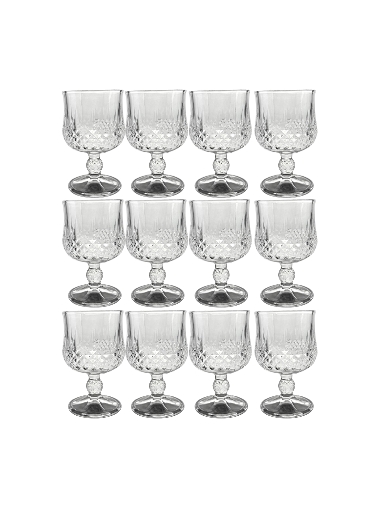 Set 12 Bicchieri Da Succo O Cocktail In Vetro