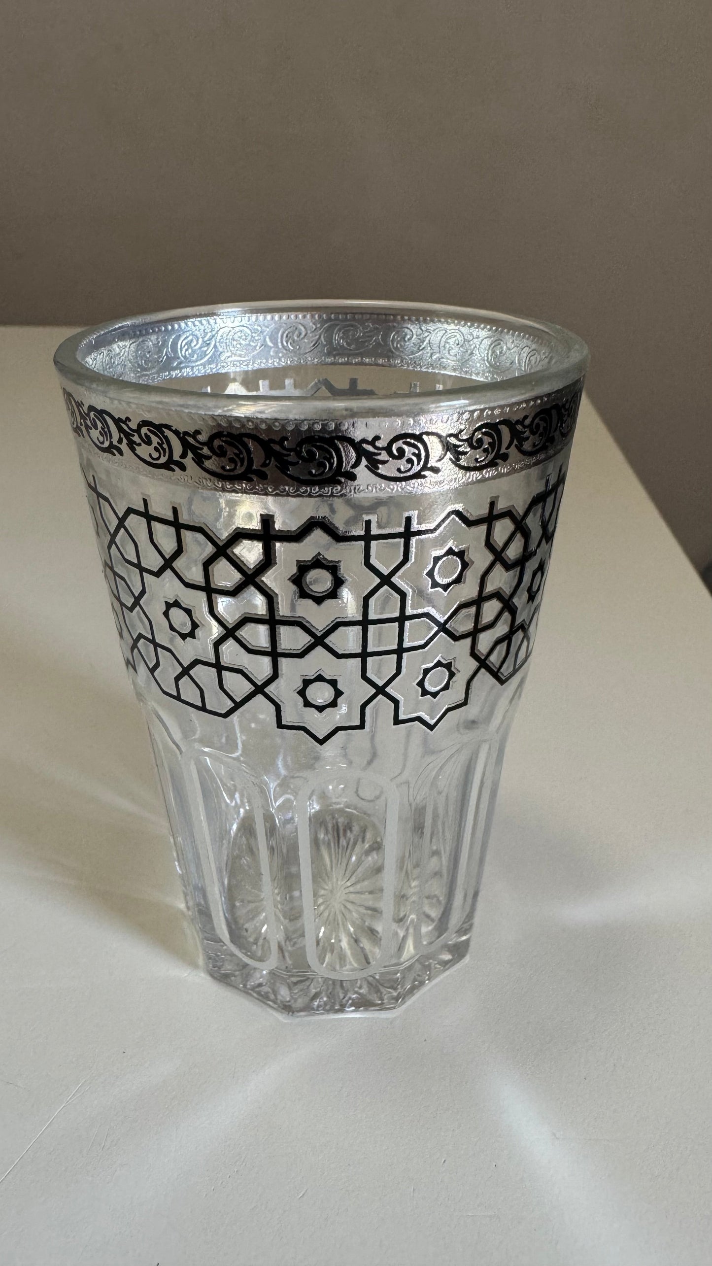 Set Bicchieri Atay 12 Argento Pezzi Pattern Decor da the arabo te marocchino