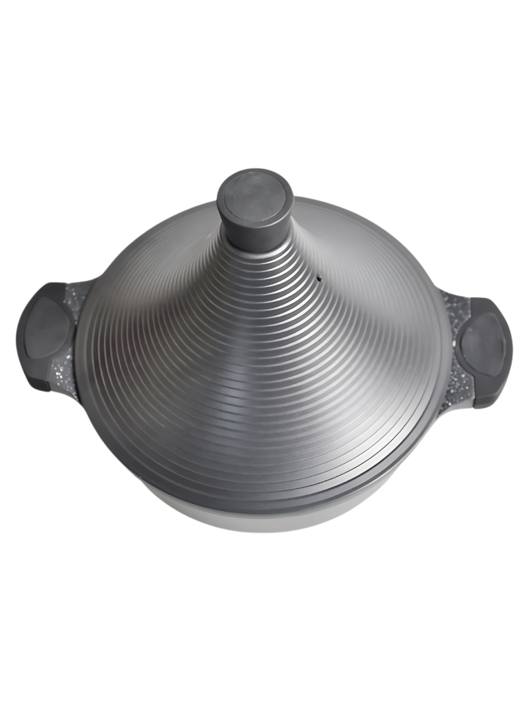 Tajine marocchina a Induzione 32 cm Rivestimento Antiaderente in Pietra Adatto a tutti i tipi di fornelli