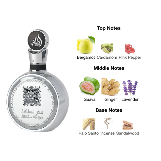 Lattafa® fakhar platin Eau de Parfum 100 Ml