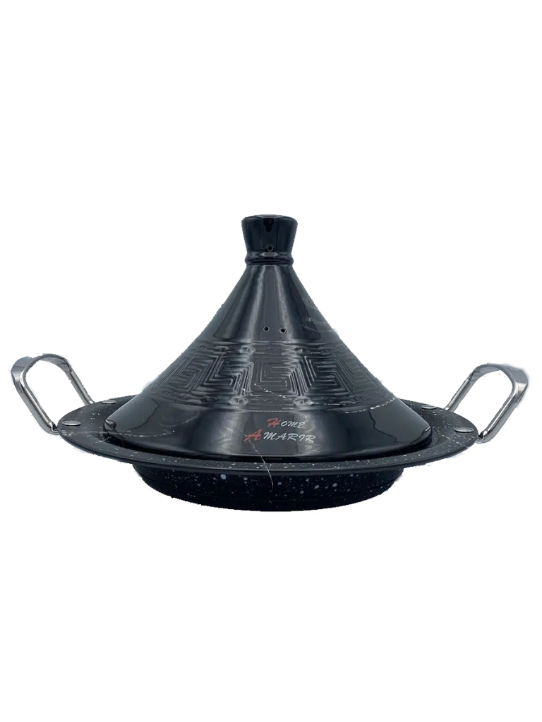 Tajine Marocchina ad Induzione con rivestimento antiaderente Da 38 CM Adatto a tutti i tipi di fornelli