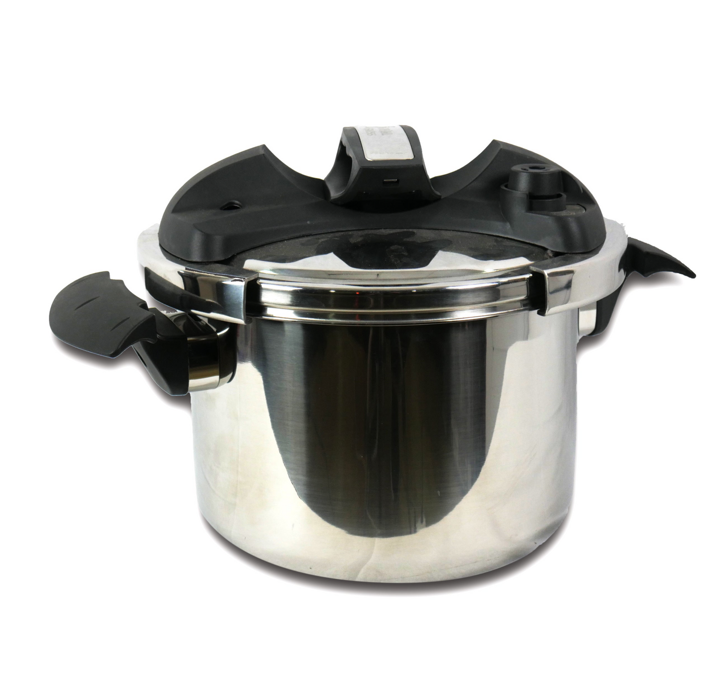 Royal Swiss Cocotte ® Pentola a pressione in acciaio inossidabile - Apertura automatica moderna - Interno in marmo antiaderente - Capacità 4L 6L 8L - Qualità Premium Cottura Facile e Veloce
