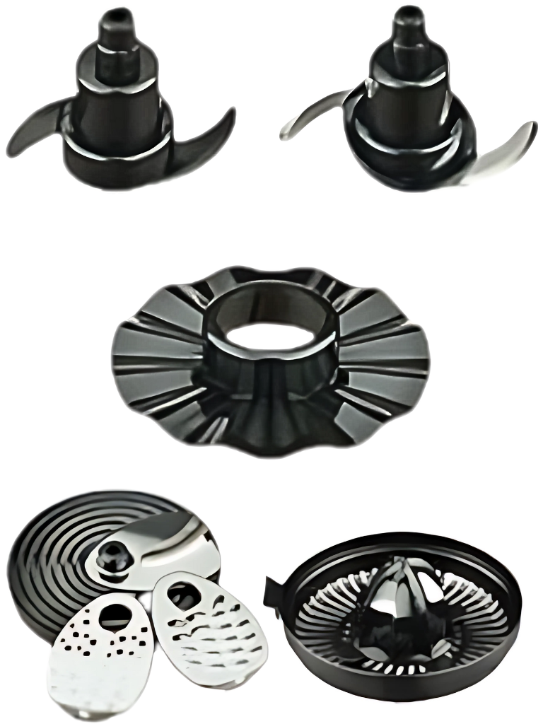 Set frullatore 10 in 1 in acciaio inossidabile