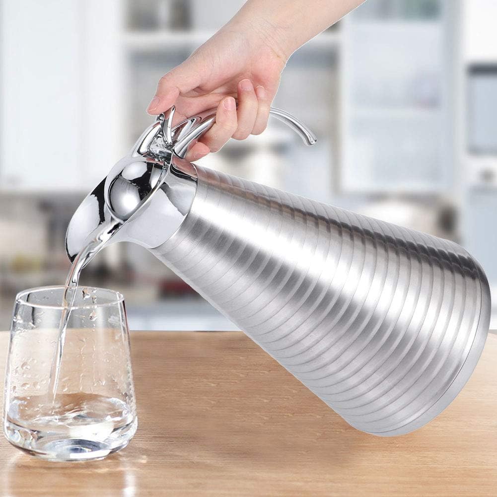 Royal Swiss Pan Set ® - set di 2 thermos termos in acciaio inossidabile da 1,2L e 1,6L - Mantiene Temperatura per 24h - Resistente e Affidabile