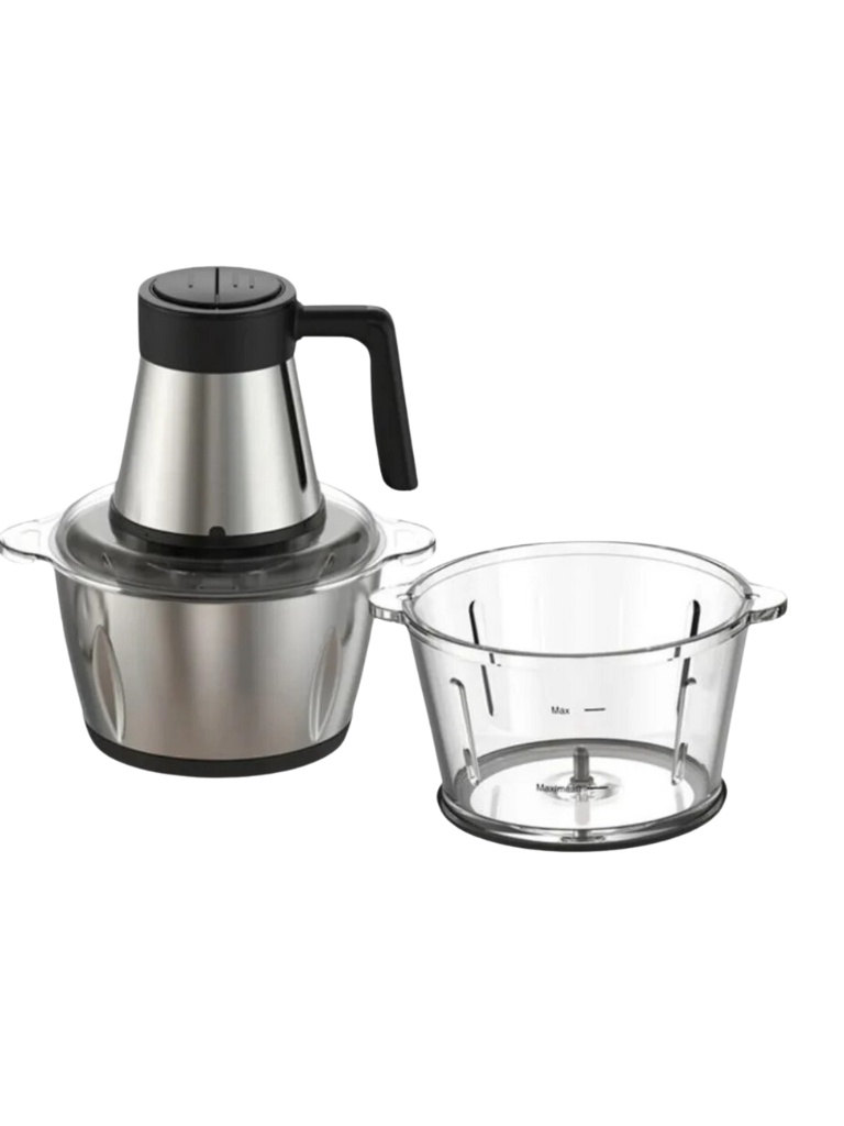 Tritatutto Hachoir Elettrico 3L 4 Lame In Acciaio Inox