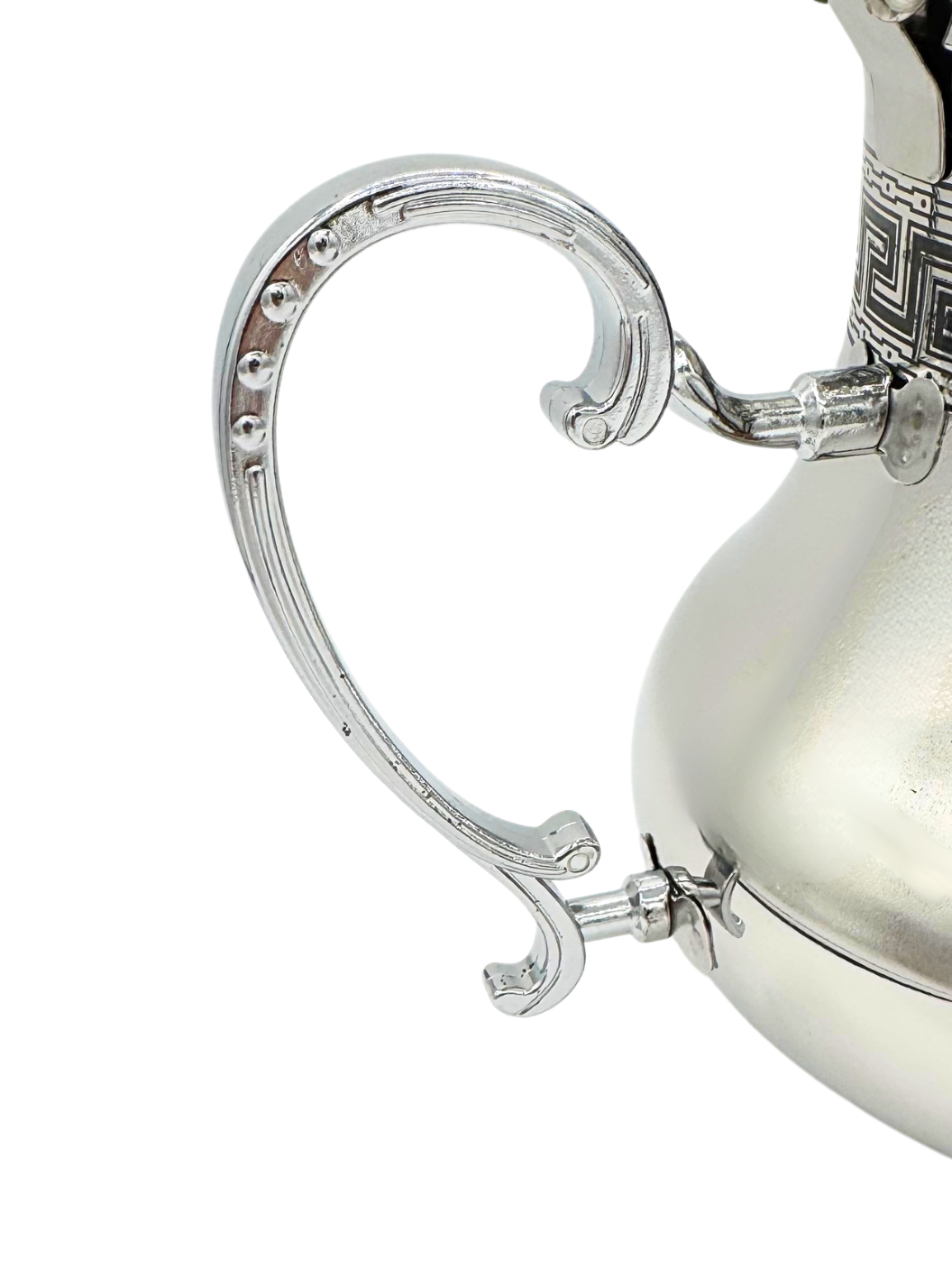 Teiera Berrad Atay 2L da The Arabo Te Marocchino Argento in Acciaio Inox Inossidabile