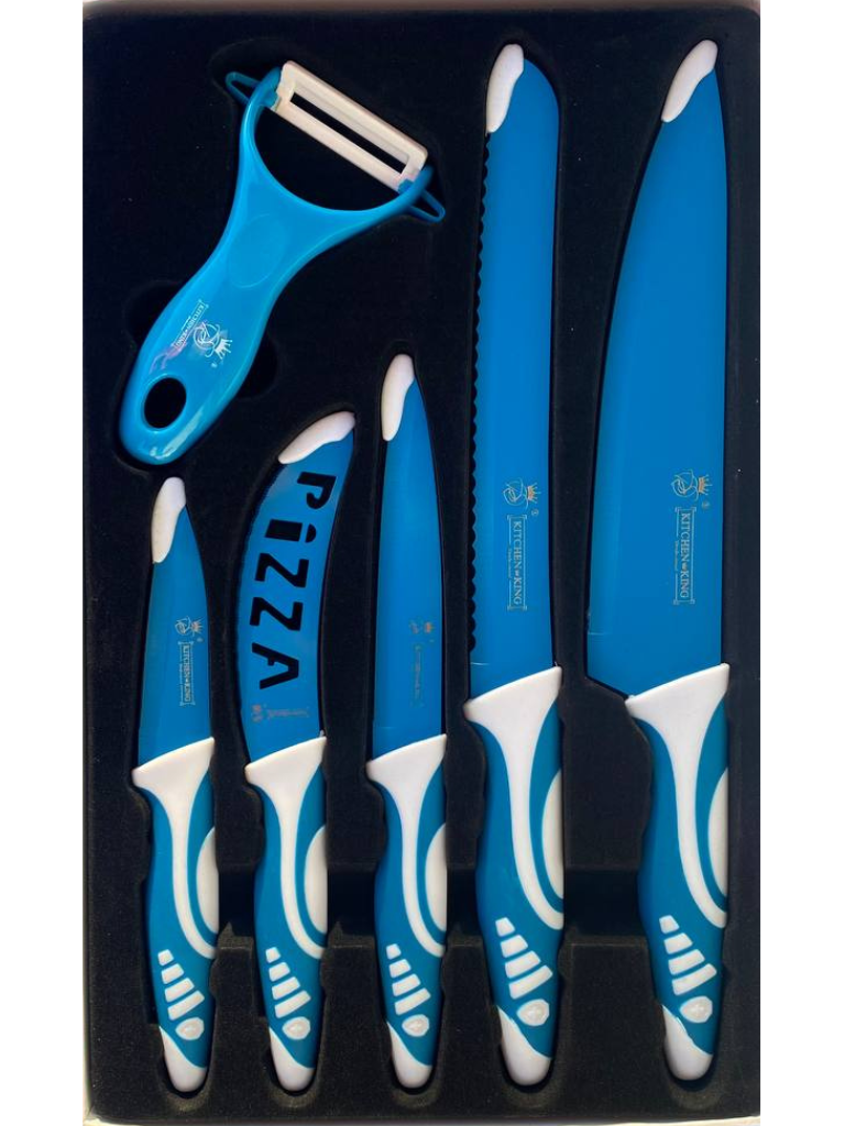 Coltelli Da Cucina Set Premium Da 6 Pezzi In Acciaio Inox