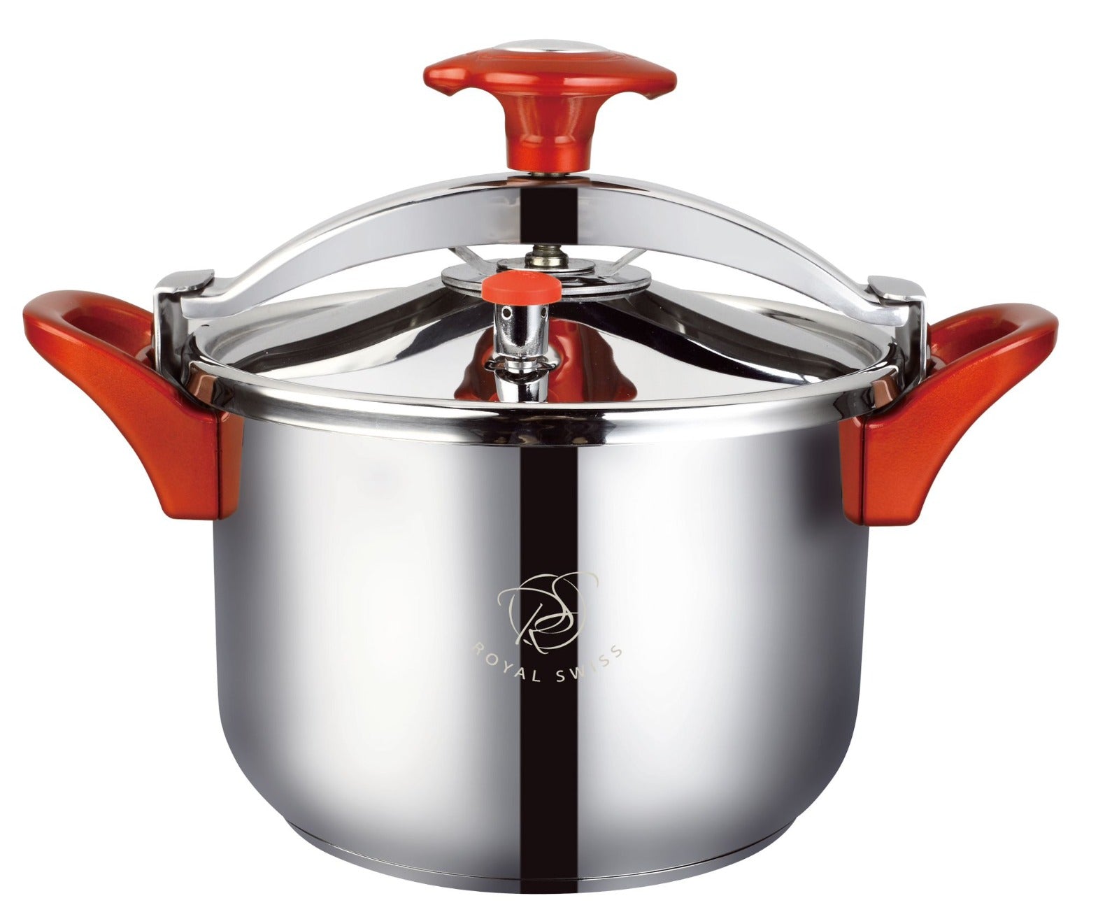 Royal Swiss Cocotte ® Pentola A Pressione E Couscouseria Vaporiera 2 In 1 Acciaio Inox 10L 8L 6L 4L
