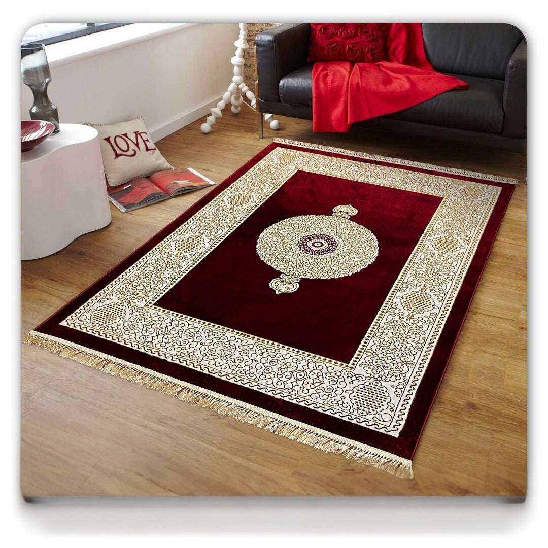 Tappeto Ruby Classico Rosso 200X290CM Salotto Casa