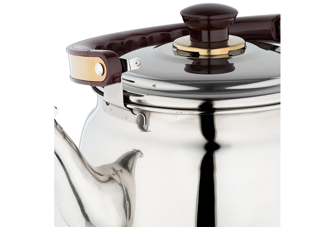 Bollitore acciaio inox 2L The Caffe Acqua Acciao Inossidabile