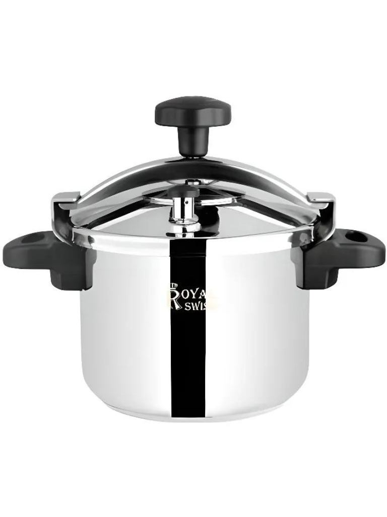 Royal Swiss Cocotte ® Pentola a Pressione Cocotte In Acciaio Inox 10L