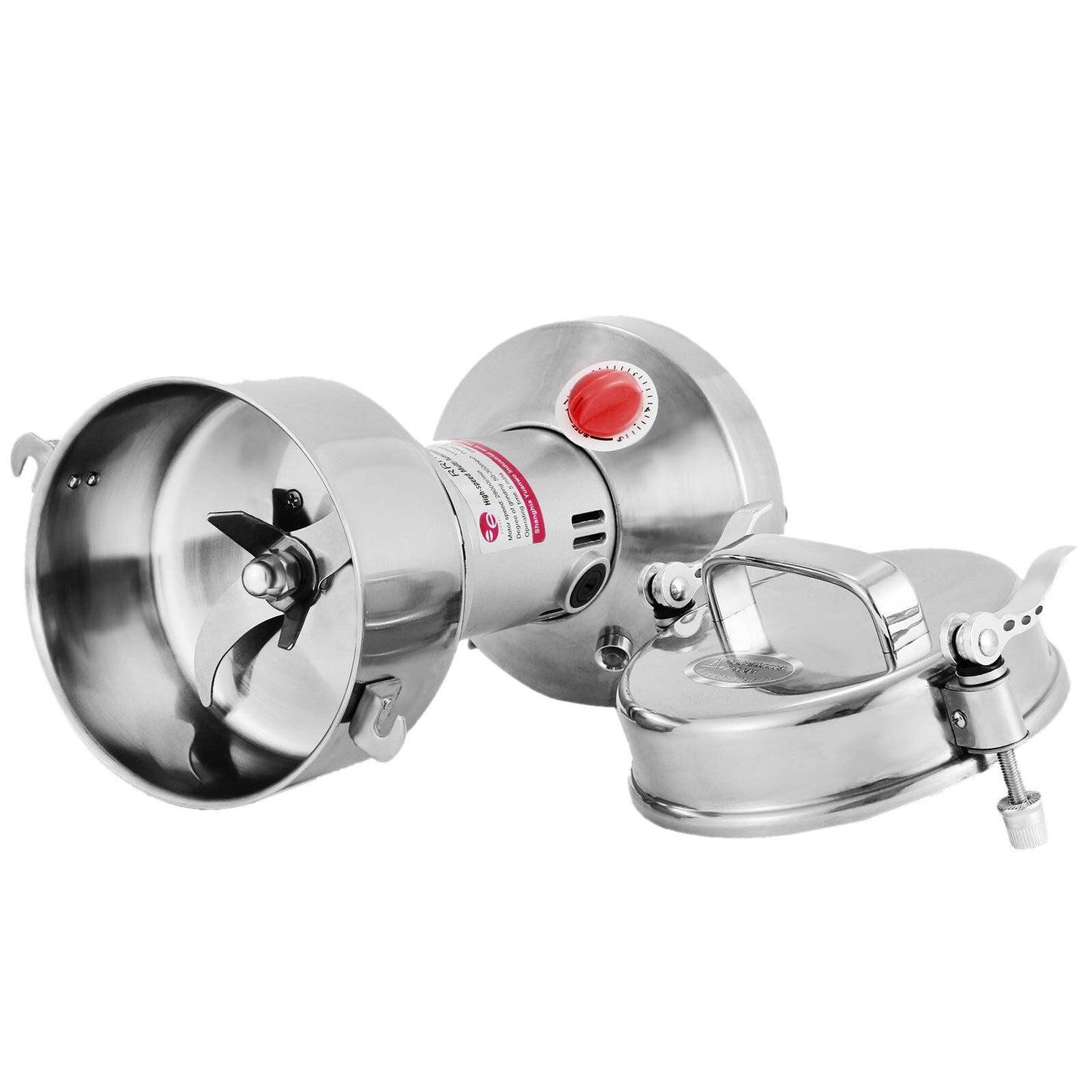 Royal Swiss® Mulino Elettrico 350g Macinacaffè in Acciaio Inox Macina per Cereali Caffè