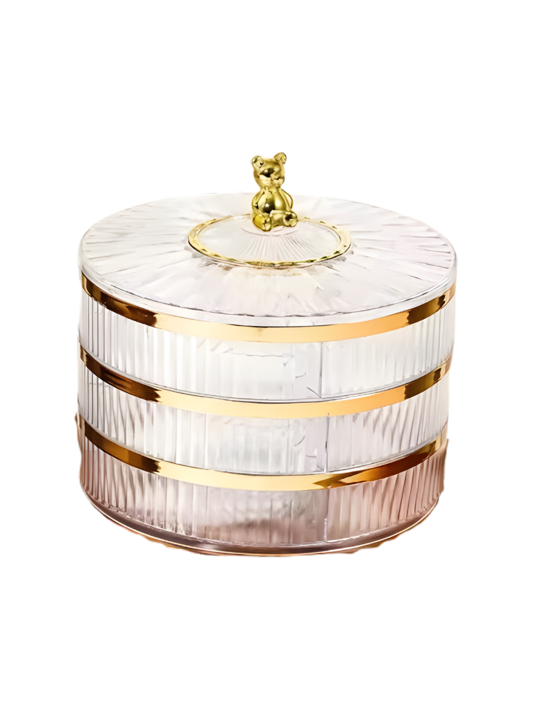 Set di Contenitori 3 Pezzi Premium Oro