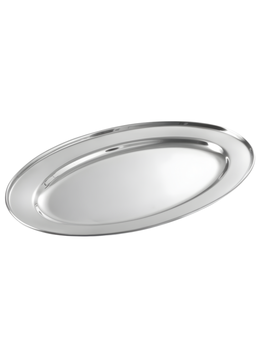 Piatto da servizio frutta carne verdure in acciaio inox 70 CM 60 CM di Grandi dimensioni da portata