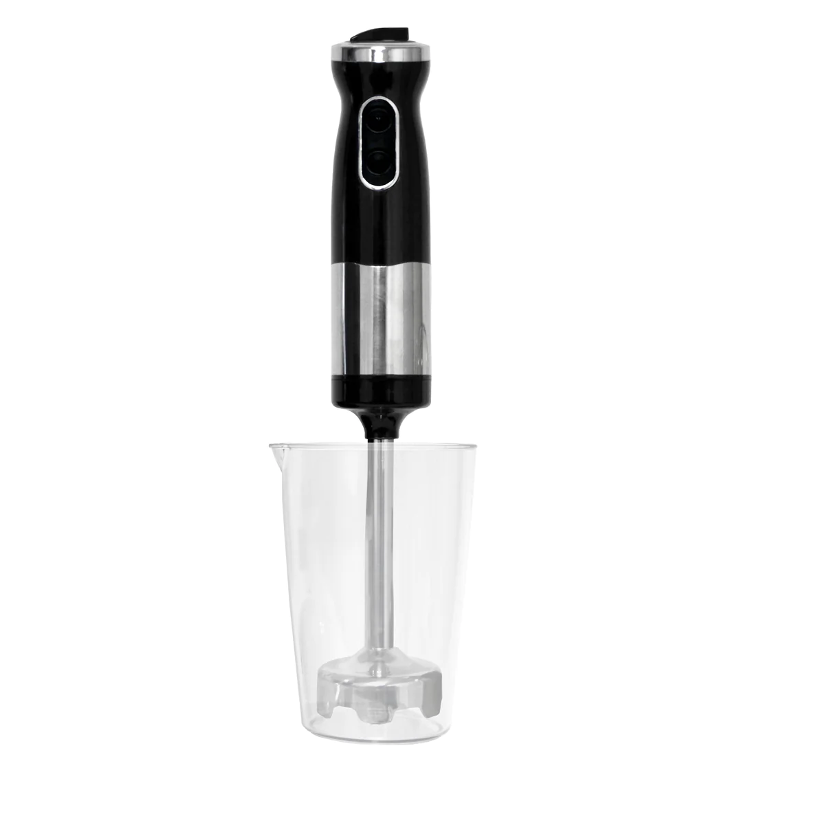 Royal Swiss Pan Set ® - Frullatore Ad Immersione 3 in 1 - Multiplo e Frusta - potente motore da 500 watt - 2 velocità - Frusta a immersione in acciaio inox rimovibile - contenitore di miscelazione di alta qualità da 650 ml